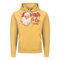 Vintage Mustard santa and co Vintage Hoodie - MaliasSmallBusiness
