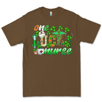 Cacao st.patricks one lucky nurse Premium Tee - BarkalooDesign
