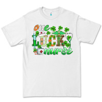 White st.patricks one lucky nurse Premium Tee - BarkalooDesign