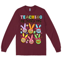 Burgundy teaching my favorite peeps Long Sleeve Tee - Artiststas