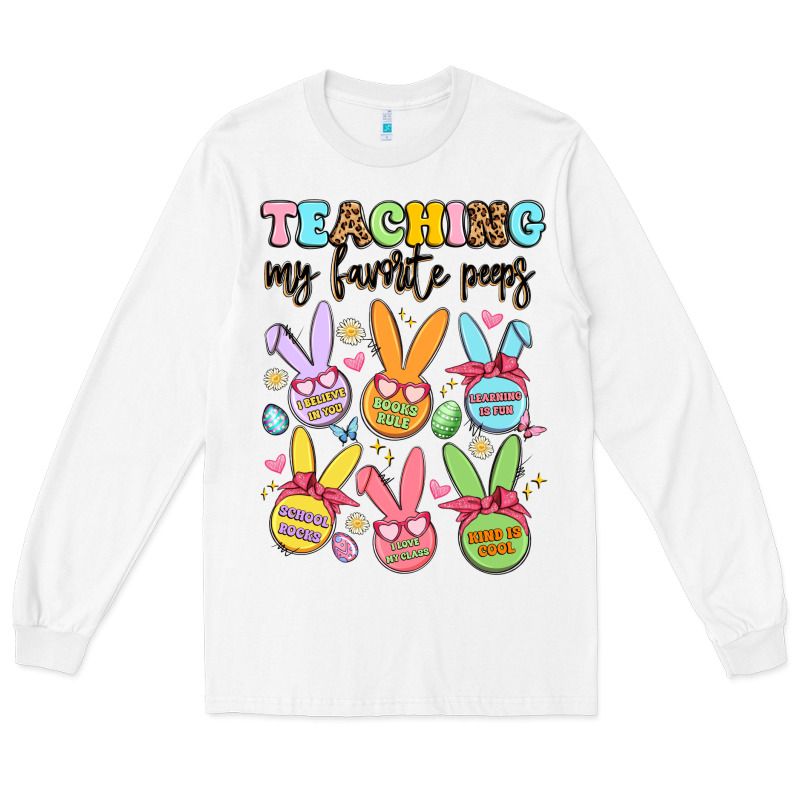 Teaching My Favorite Peeps Long Sleeve Tee by Artiststas | Teevron