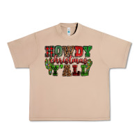 Burro Howdy Christmas y'all Urban Heavy Tee - NancyCooperArtShop