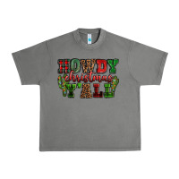 Tornado Howdy Christmas y'all Urban Heavy Tee - NancyCooperArtShop