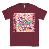 Burgundy on my husbunds last nerve pink Classic Tee - MaliasSmallBusiness