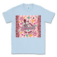 Dusty Blue on my husbunds last nerve pink Classic Tee - MaliasSmallBusiness