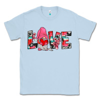 Dusty Blue gnome love Classic Tee - JahusDesignShop