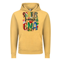 Vintage Mustard santas favorite cma nurse Vintage Hoodie - MaliasSmallBusiness