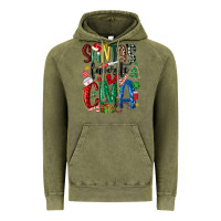 Vintage Olive santas favorite cma nurse Vintage Hoodie - MaliasSmallBusiness