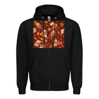 Black wizard items with glitter Zipper Hoodie - TumblerDesignByShophia