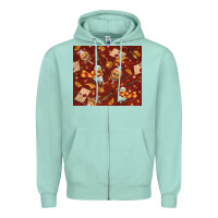 Seafoam wizard items with glitter Zipper Hoodie - TumblerDesignByShophia