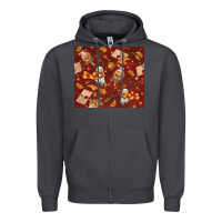 Smoke wizard items with glitter Zipper Hoodie - TumblerDesignByShophia