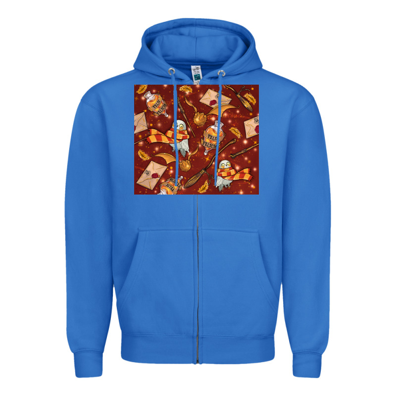 Wizard Items With Glitter Zipper Hoodie by TumblerDesignByShophia | Teevron