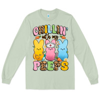 Matcha chillin' with my peeps nurse Long Sleeve Tee - Artiststas