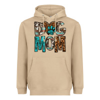 Mushroom dog mom Heavyweight Hoodie - OliviaCreatesArt