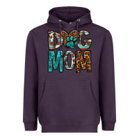 Plum dog mom Heavyweight Hoodie - OliviaCreatesArt