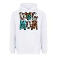 White dog mom Heavyweight Hoodie - OliviaCreatesArt