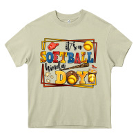 Mossy its a softball kinda day Heavy Core Tee - AdoDesignShop