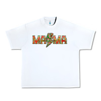 White Mama Christmas lightning bolt Urban Heavy Tee - NancyCooperArtShop