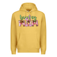 Antique Gold Happy Easter Bunny Mom Premium Hoodie - CowGirlArtShop