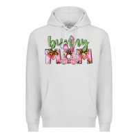 Dove Grey Happy Easter Bunny Mom Premium Hoodie - CowGirlArtShop