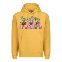 Mustard Happy Easter Bunny Mom Premium Hoodie - CowGirlArtShop