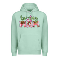 Seafoam Happy Easter Bunny Mom Premium Hoodie - CowGirlArtShop