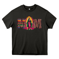 Asphalt mom our lady of guadalupe Heavy Core Tee - Artiststas