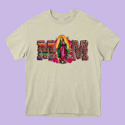 Mom Our Lady Of Guadalupe Heavy Core Tee Designed By Artiststas