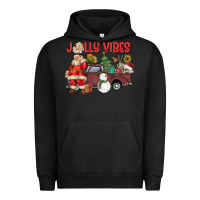 Pigment Black Jolly Vibes Urban Hoodie - CowhideDigitalArt