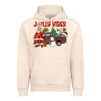 Sandshell Jolly Vibes Urban Hoodie - CowhideDigitalArt