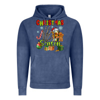 Vintage Denim christmas season Vintage Hoodie - MaliasSmallBusiness