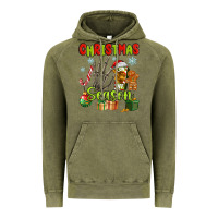 Vintage Olive christmas season Vintage Hoodie - MaliasSmallBusiness