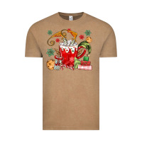 Vintage Coffee cup of chocolate and cookies Vintage Tee - MaliasSmallBusiness