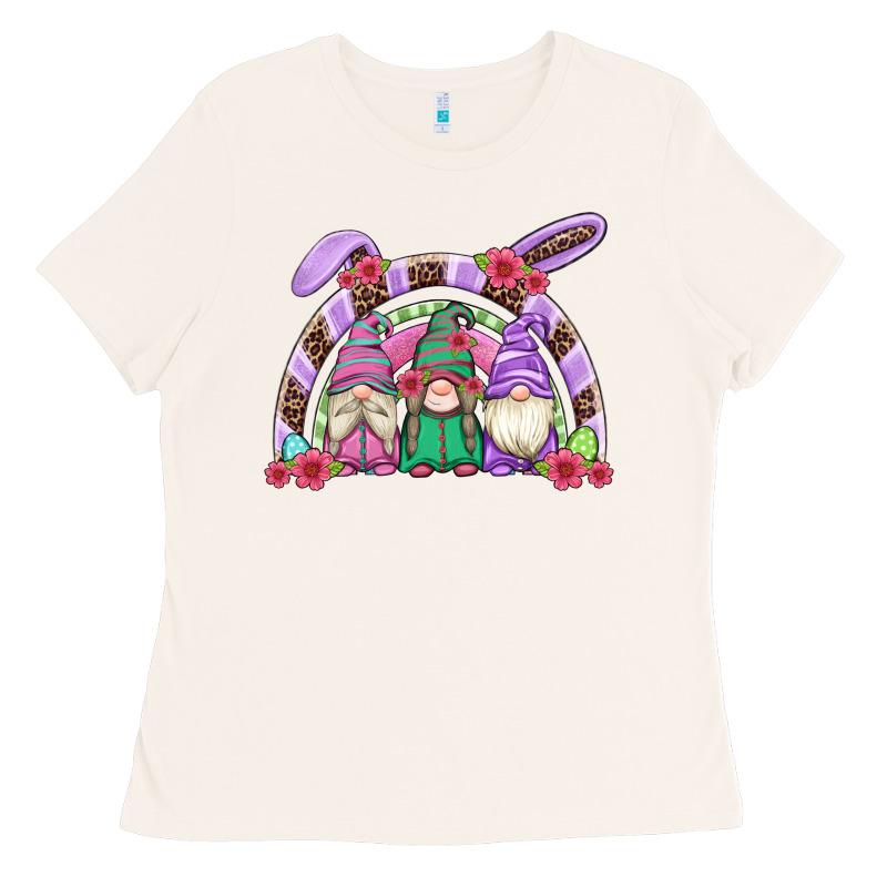 Easter Gnomes Rainbow Ladies Tee by Artiststas | Teevron