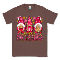 Chestnut Merry pink Christmas gnomes Classic Tee - NancyCooperArtShop
