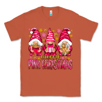 Copper Merry pink Christmas gnomes Classic Tee - NancyCooperArtShop