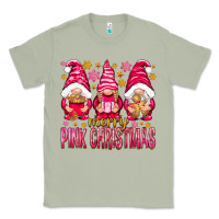 Matcha Merry pink Christmas gnomes Classic Tee - NancyCooperArtShop