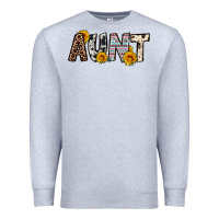 Heather Grey aunt Premium Sweatshirt - OliviaCreatesArt