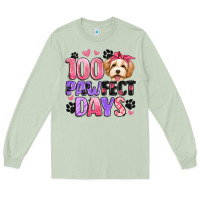 Matcha 100 pawfect days Long Sleeve Tee - Artiststas