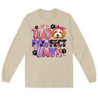 Mushroom 100 pawfect days Long Sleeve Tee - Artiststas