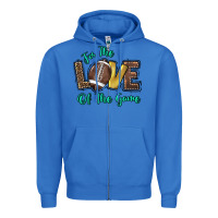 True Royal for the love of the game Zipper Hoodie - HowdyJamesFarm