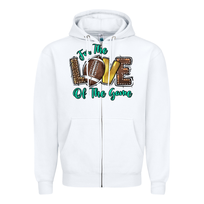For The Love Of The Game Zipper Hoodie by HowdyJamesFarm | Teevron