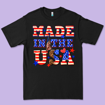 Made In The Usa Premium Tee Designed By Nancycooperartshop
