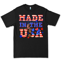 Black made in the usa Premium Tee - NancyCooperArtShop