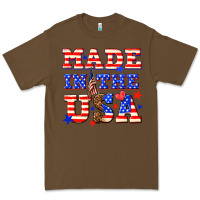 Cacao made in the usa Premium Tee - NancyCooperArtShop