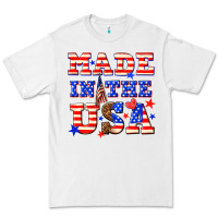 White made in the usa Premium Tee - NancyCooperArtShop