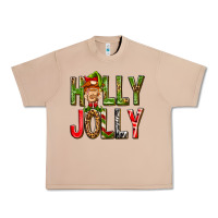 Burro Holly Jolly elf gnome Urban Heavy Tee - NancyCooperArtShop