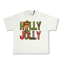 Pistachio Holly Jolly elf gnome Urban Heavy Tee - NancyCooperArtShop