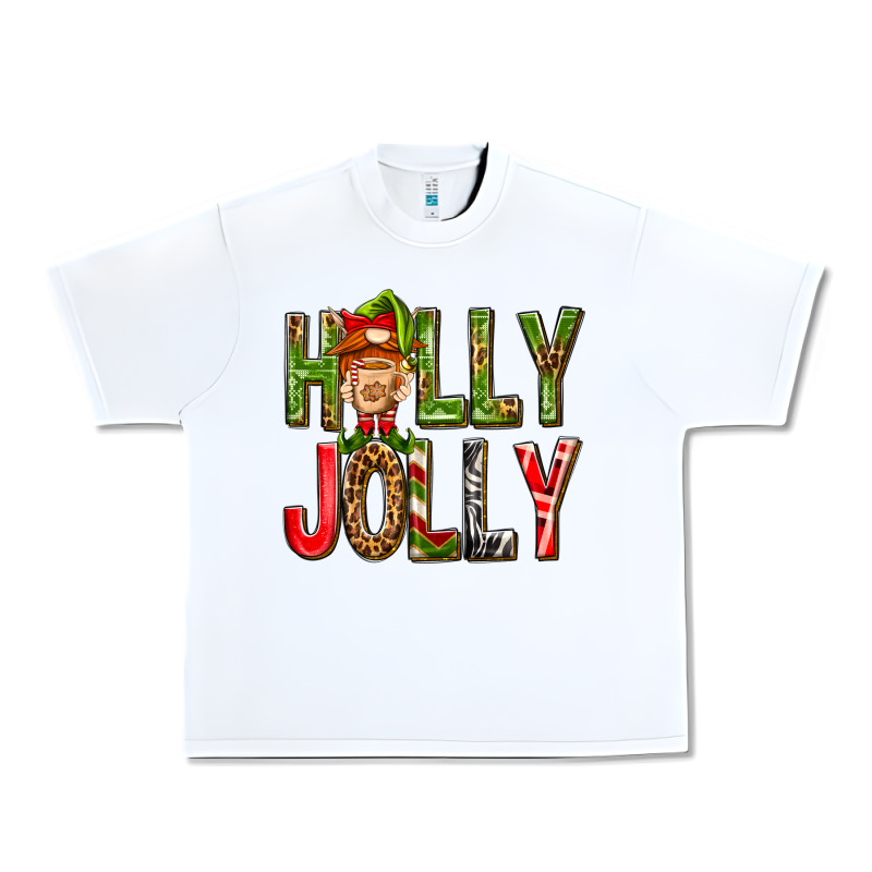 Holly Jolly Elf Gnome Urban Heavy Tee by NancyCooperArtShop | Teevron