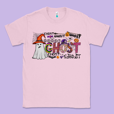 Ghost Classic Tee Designed By Cowhidedigitalart